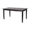 Flash Furniture Rectangle 36" W, 72" L, Rubberwood (Parawood), Black Matte KER-T-217EX-BLK-72-GG - alternate 5